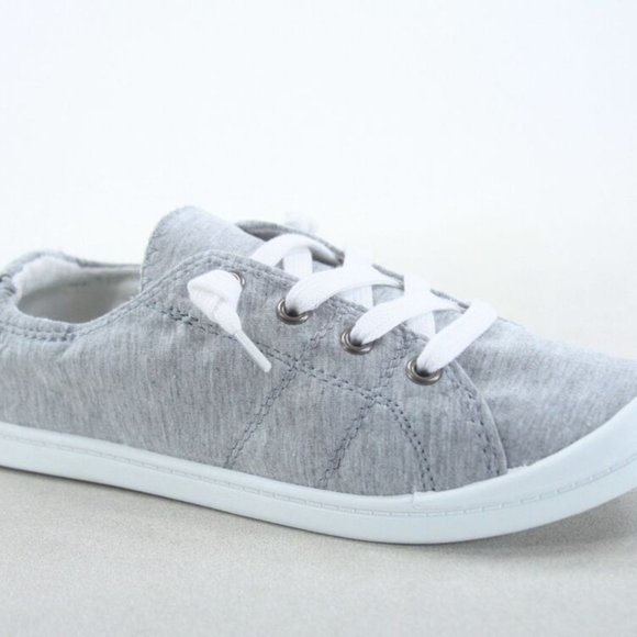 NEW Women's Causal Slip On Lace Up Look Conform Sneaker Shoes - Picture 5 of 16